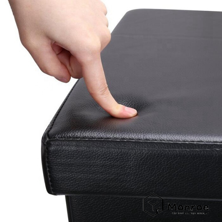 Otomana Fresh Home Elements, cubo de almacenamiento de 15 pulgadas con