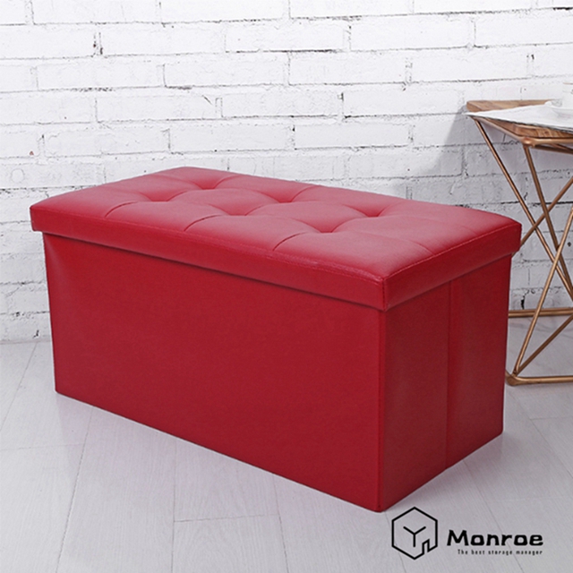 Banco de otomana de almacenamiento plegable Banco de asiento de